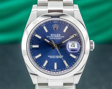 rolex datejust 41 126300 blue peso|rolex datejust 126300 price.